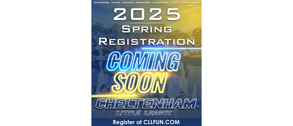 Spring 2025 Registration Opens October 1st!